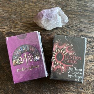 NEW iN2iTarot Pocket Edition & Question Card Deck Keyword Deck Beginner Friendly